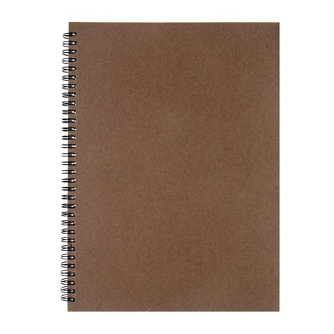 Big A Size Spiral Notebook With Dot Grid Paper Notebookpost
