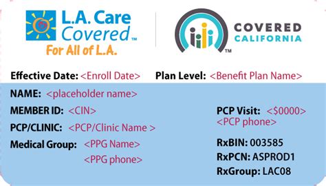 If you do not have this card handy, and simply call your health insurance company tha. Understanding My ID Card | L.A. Care Health Plan