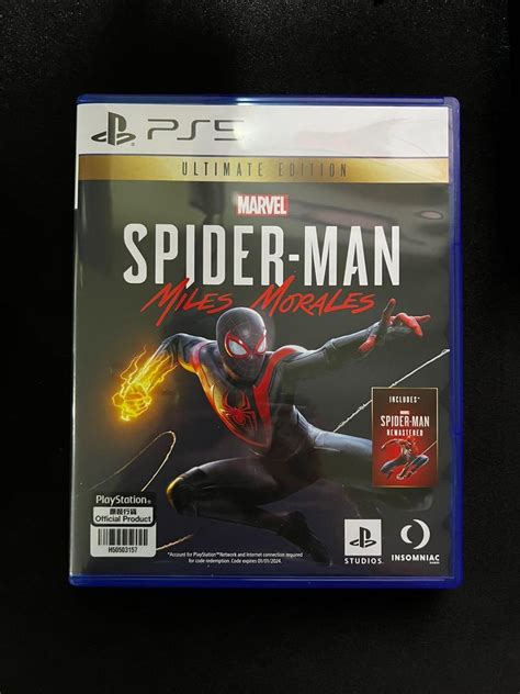 Ps5 Spider Man Miles Morales Ultimate Edition Used Video Gaming