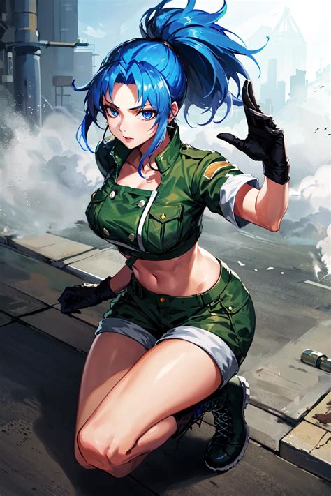 Leona Heidern The King Of Fighters V Stable Diffusion