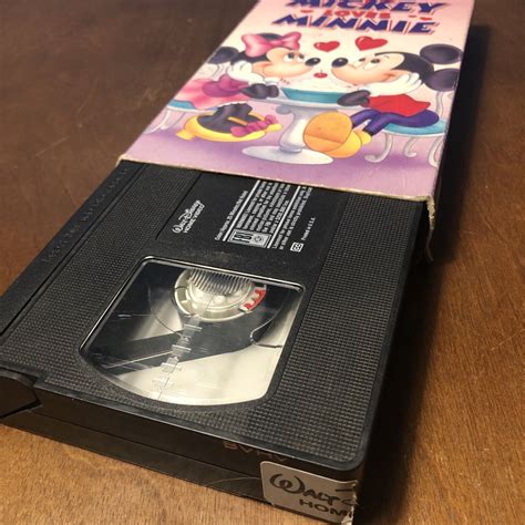 Vintage Walt Disney Movie Tape Mickey Loves Minnie Vhs 1996 90s Complete 786936670837 Ebay