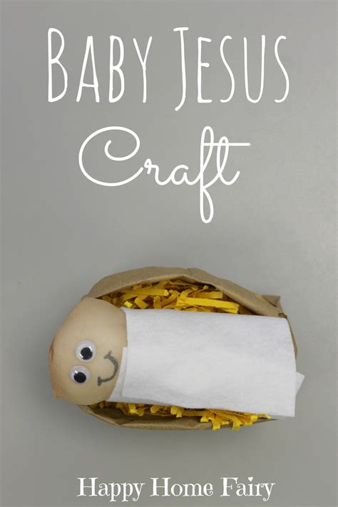 Baby Jesus Craft This Is So Cute And So Easy Perfect For