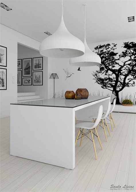 3 Black And White Kitchen Interior Design Ideas