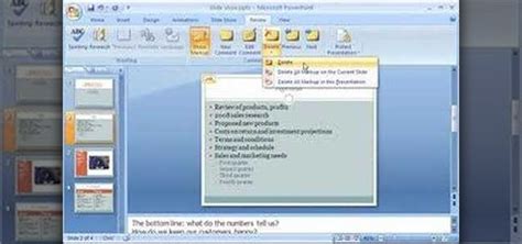 How To Preview And Review Your Presentation In Powerpoint 2007