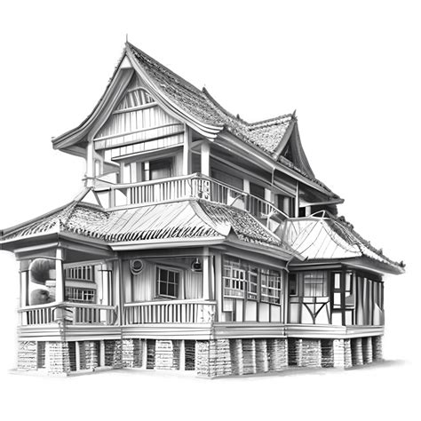 Manga House Graphic · Creative Fabrica