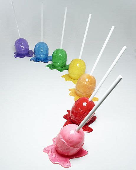 Color Lollipop Pop Art Food Rainbow Art Rainbow Aesthetic