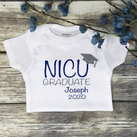 Nicu Graduate Onesie Baby Boy T Coming Home Outfit Etsy