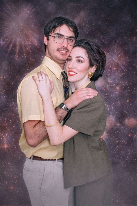 This Couples 80s Themed Engagement Photos Are Pure Cheesy Perfection