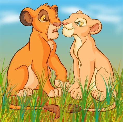 Simba And Nala The Lion King Fan Art 6676534 Fanpop