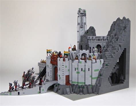 Battle Of The Hornburg Helms Deep Lego Architecture Cool Lego