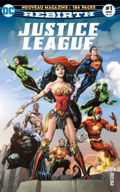 Justice League Rebirth Press Urban Comics