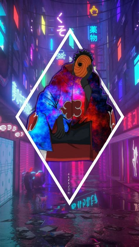 Aesthetic Naruto Wallpapers Tobi | aesthetic caption