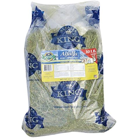 Alfalfa King Double Compressed Alfalfa Hay Pet Food Treat 12 By 18 By
