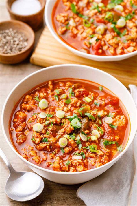 I imagine the cooking time will change, and the liquid amount. Low Carb Instant Pot Turkey Chili (Keto and Paleo-Approved ...