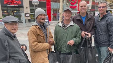 Despite His Own Battles Homeless Man Gives Back To The Community