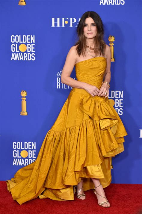 SANDRA BULLOCK At Th Annual Golden Globe Awards In Beverly Hills HawtCelebs
