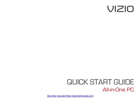 Vizio Ca24 A2 Quick Start Manual Pdf Download Manualslib