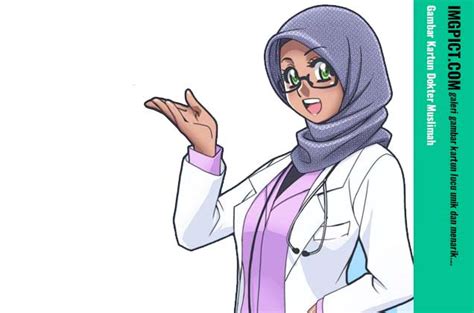 Mewarnai gambar kartun profesi dokter muslimah www tollebild com. cita-citaku ~ Nuha sd darul ilmi
