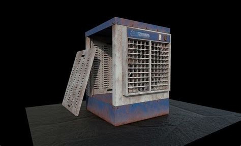 Water Coolar Free 3d Model Cgtrader