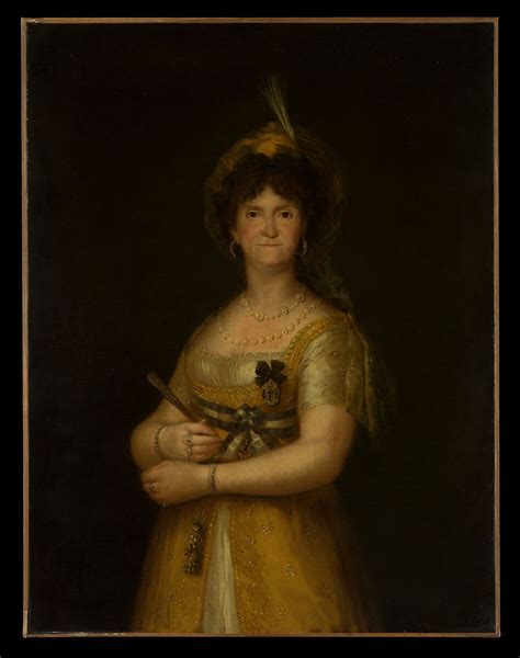 Copy After Goya María Luisa Of Parma 17511819 Queen Of Spain