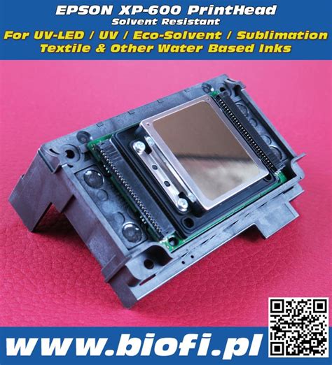 Für den drucker epson expression home xp 760 stellen wir ihnen eine eigene anleitung zur verfügung. XP-600 - GŁOWICA EPSON XP-600 - Oryginal, Made In Japan ...