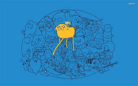 Finn Ve Jake Adventure Time Çizgi Film Adventure Time Sevimli Hd