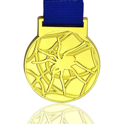 Oem Professional Medal Supplier Cheap Enamel Logo Gold Medal - Medals