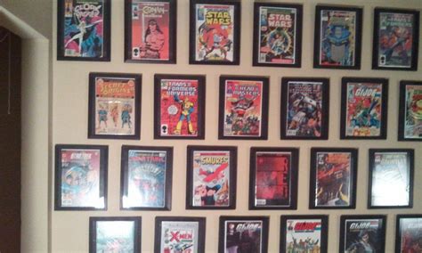 Diy Comic Book Wall Display Johnette Vitale