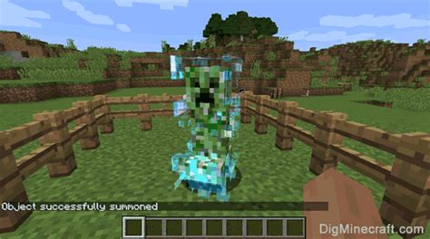 How To Summon A Charged Creeper In Minecraft Game Commands And Cheats