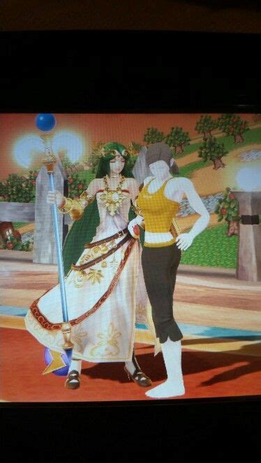 Palutena And Wii Fit Trainer Probably Talking About Clothing And Girly Stuff Girly Stuff Girly