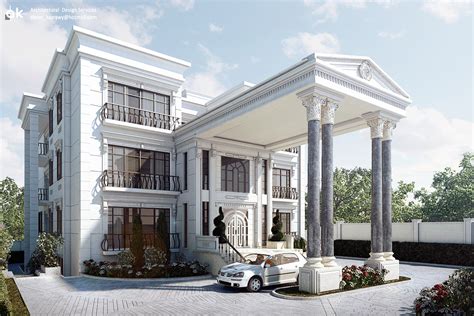 Classic Villa Exterior By Kasrawy On Deviantart