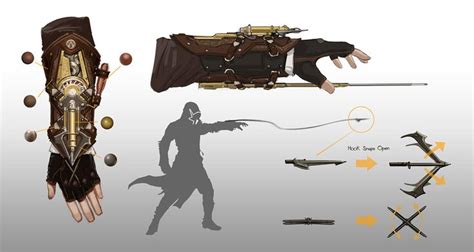 Bracer Grappling Hook Characters Art Assassin S Creed Syndicate