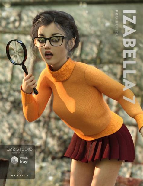 Izabella 7 Pro Bundle 3d Models For Poser And Daz Studio Sexy Velma