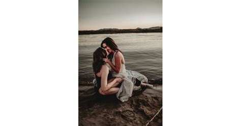 Sexy River Beach Engagement Photo Shoot Popsugar Love Uk Photo 45