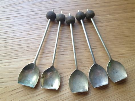 Antique Sheffield Silver Epns Spoon Set By Honeywellhome On Etsy