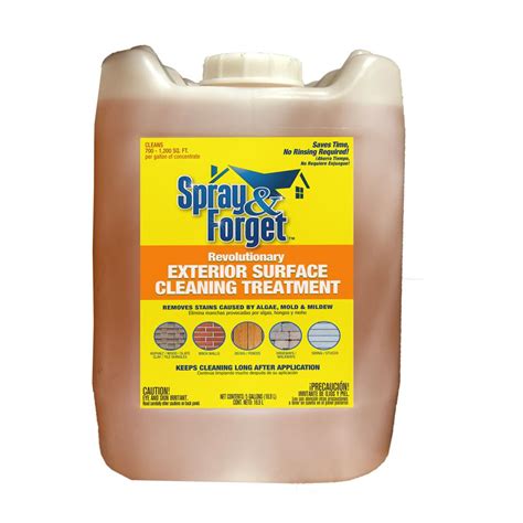 Spray & Forget 5 gal. Revolutionary Exterior Surface Roof ...