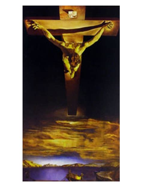 Salvador Dali The Christ Of St John Of The Cross By Salvador Etsy Uk