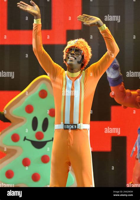 dj lance rock is seen at a very awesome yo gabba gabba live holiday show on saturday nov 30