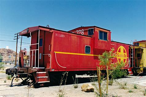 Santa Fe Waycar Ce 8 No 999728 At Western America Railroad Museum
