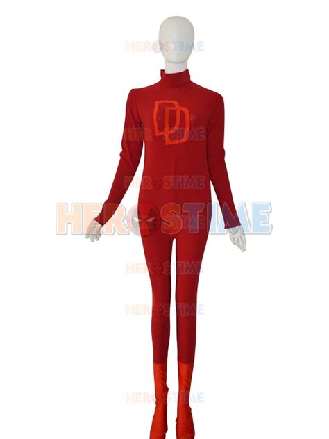 2016 Adult Superhero Daredevil Cosplay Costume Adult Mens Halloween
