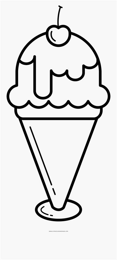 Coloring Pages Of Ice Cream Sundaes Coloring Pages