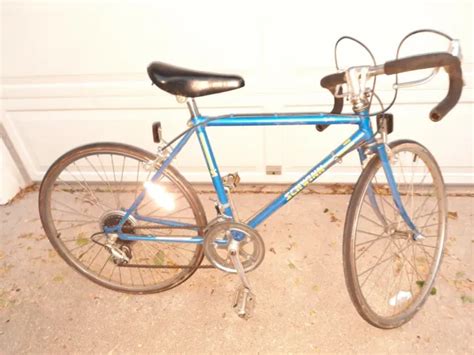 Schwinn Sprint Vintage Blue Small Road Bike 17 Frame 24 Wheels