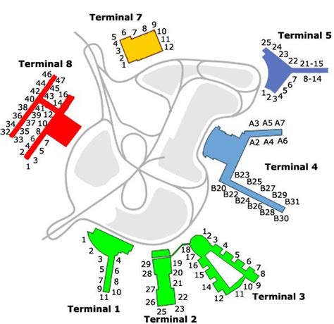 30 Jfk Airport Terminal Map Online Map Around The World