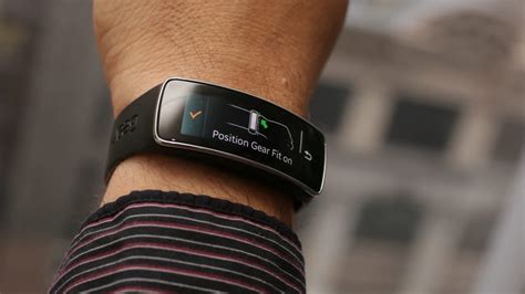 Samsung Gear Fit Review Curved Screen Fitness Smartwatch One Step