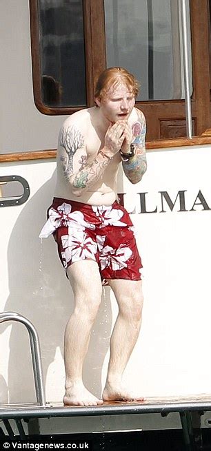 Ed Sheeran SHIRTLESS On A Yacht World News Discussion FOTP