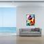Abstract Wall Art Decor Digital Download Multicolour Canvas 