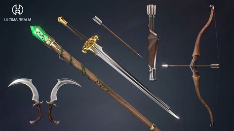 Fantasy Weapon Pack 1 In Weapons Ue Marketplace