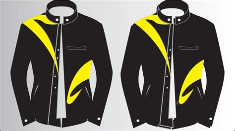 Gambar Corel Draw Tutorials 2 Membuat Desain Baju Jaket Coreldraw X7 Di