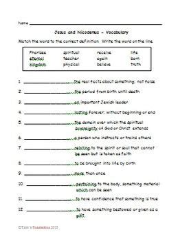 Jesus and nicodemus coloring page. Jesus and Nicodemus | Bible lessons for kids, Bible study ...