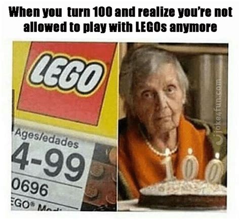 Joke4fun Memes No More Legos For You